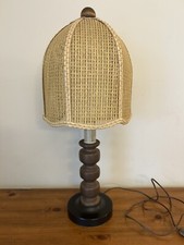 Vintage MCM Rattan Wicker &