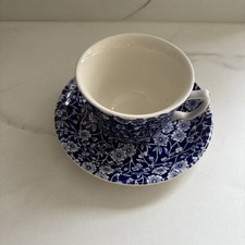 Burleigh Calico Blue White Tea