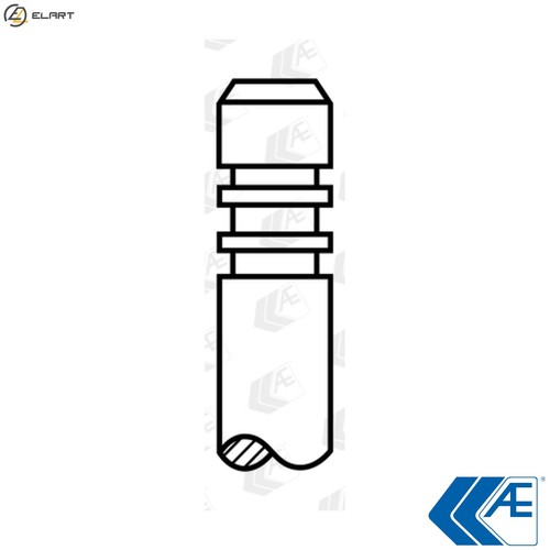 Intake valve v98077 for l95 - 4x,