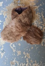 Vintage Real Fur Collar /