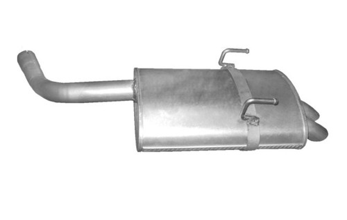 Rear exhaust silencer - silencer, muffler