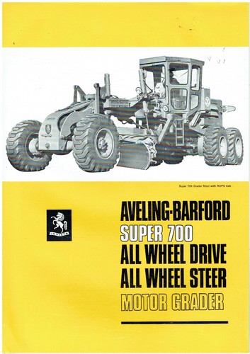 Aveling barford super - barford, 700