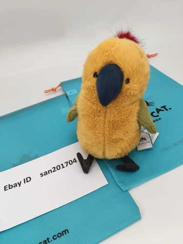 Jellycat budgeby parrot - budgeby, 23cm