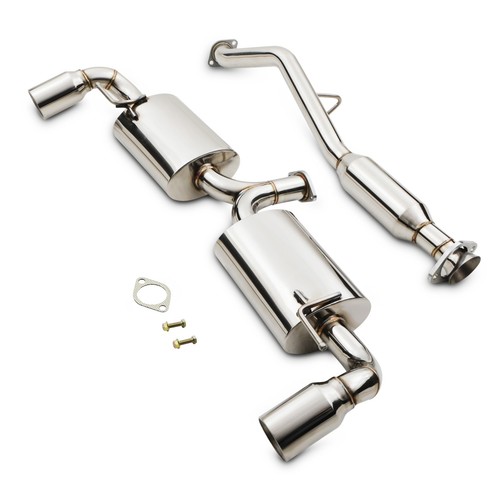 Stainless catback exhaust - stainless,