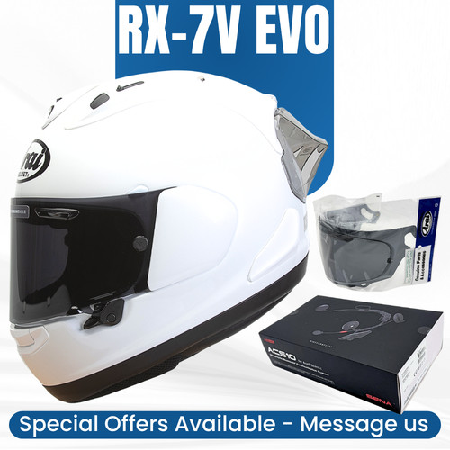 Arai evo diamond white - rx-7v,