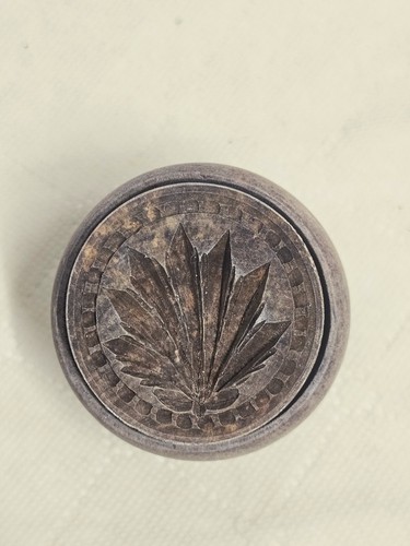 Antique butter stamp treen - butter,