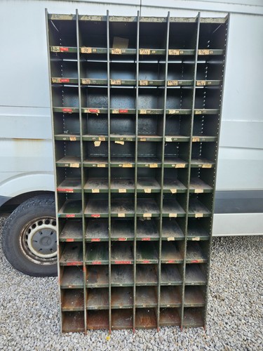 Vintage industrial shelving - vintage,