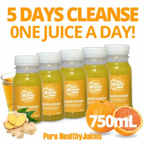 Orange ginger with apple - &,