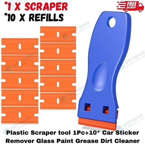 Plastic scraper tool 1pc - plastic,