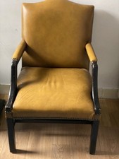 Vintage leather armchair