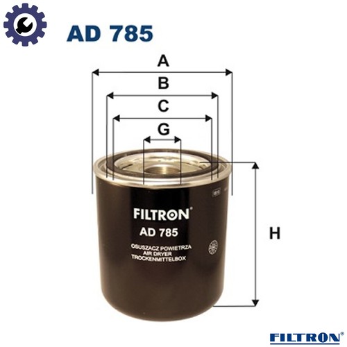 Air dryer cartridge - dryer,