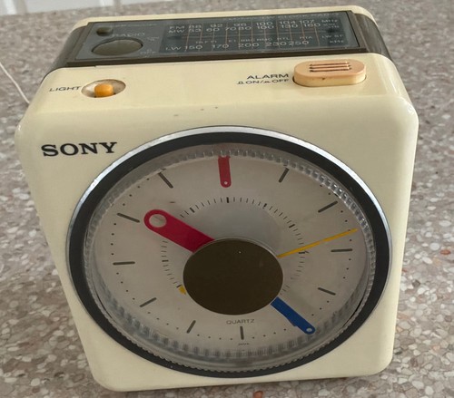 Sony icf a10l cube alarm - sony, clock