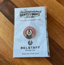 Belstaff Lapel Pin Badge, Biker, Ace Cafe, 59, Ton Up, Ogri, MCN, IOM TT BSA AJS
