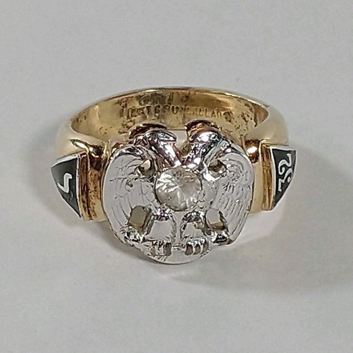 14kt uncaclad scottish rite - uncaclad,