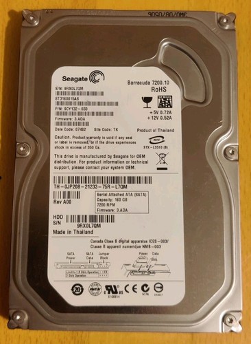 Seagate barracuda 7200 - seagate, 7200.10