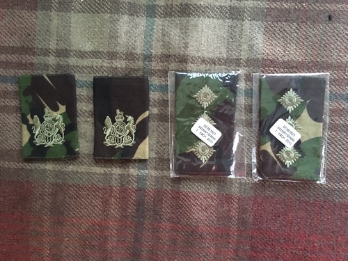 Army badges slide - slide, on