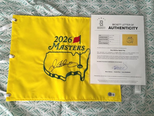 Pga star rory mcilroy - star, signed