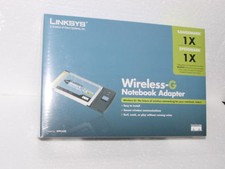 NEW Linksys WPC54G Wireless G WiFi PCMCIA Card 2.4GHz