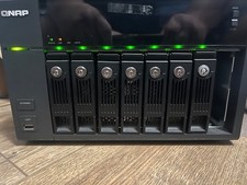 QNAP Network Attached Storage TS-869 Pro 8-BAY RAID NAS SERVER No Key 9tb