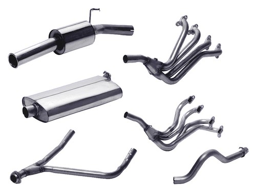 Double exhaust system - double,