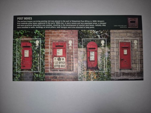 Royal mail post boxes - post, stamps