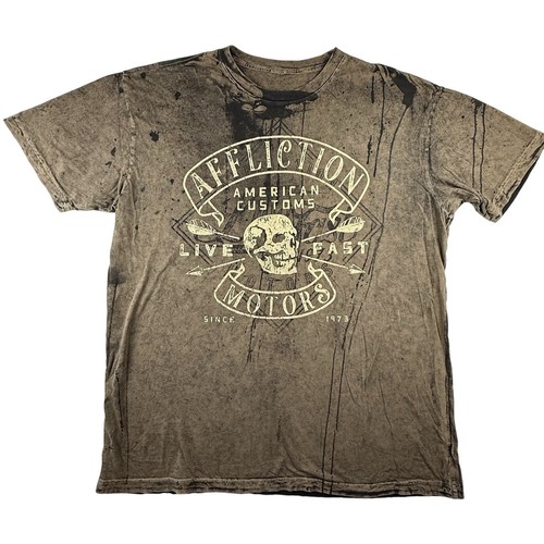 Affliction shirt men xxl - t-shirt,