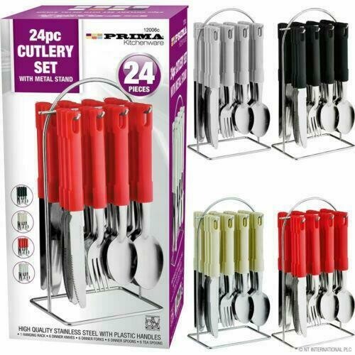 24pc set cutlery dinner - set,