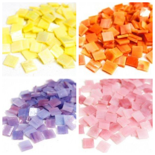 Mini stained glass - glass, mosaic