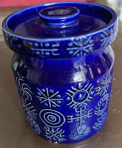Blue portmeirion totem - blue,