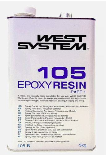 West system 105 epoxy resin - epoxy,