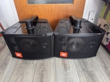 2x JBL Power Performer PS 8 PRO Speakers & Mounts USA Rare Excellent!!