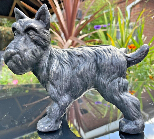 Vintage scottie dog cast iron - vintage,