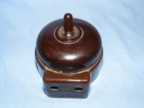 Vintage porcelain and bakelite - porcelain,