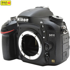 Nikon D610 24.3MP Digital Camera Body - Mint - 6,229 Shutter Count - From Japan