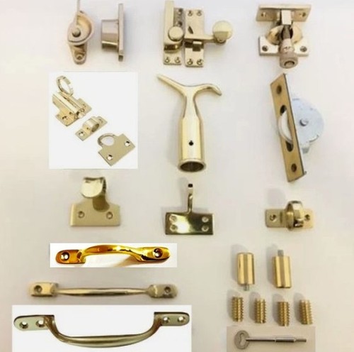 Polished brass sash - polished,