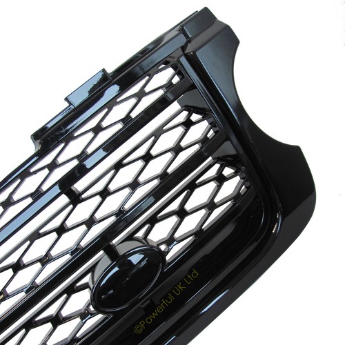 Gloss black front - black, for