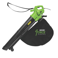 Mylek Leaf Blower Garden Vacuum Corded Mulcher 2 x 35L Bag 3kW Garden Leaves