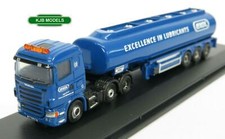 BNIB N GAUGE OXFORD DIECAST 1:148 NSHL04TK Scania Highline Tanker Exol Lorry