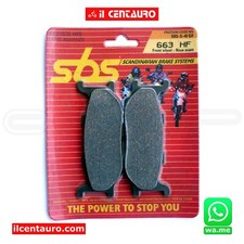 6566630, SBS 663HF BRAKE PADS