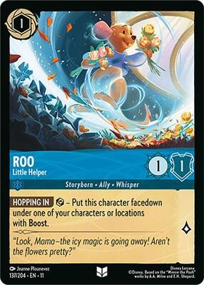 Roo little helper near mint - -,