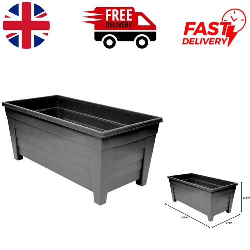Black rectangular 55cm - rectangular,