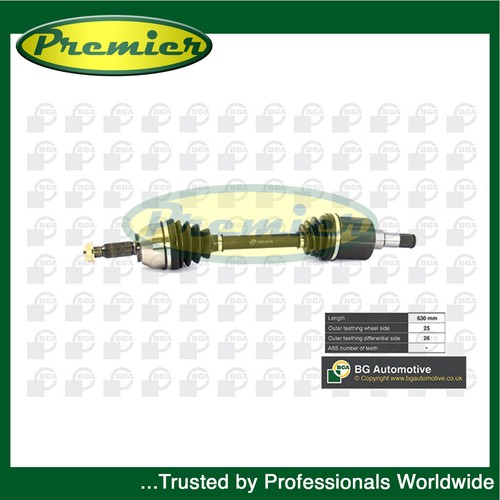 Premier front left driveshaft - premier,