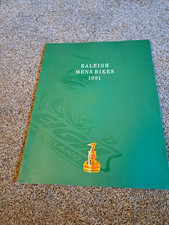 91 RALEIGH BIKE CATALOGUE