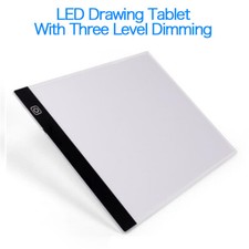 A3 LED Drawing Copy Board Light Box Tracing & Ultra-thin Pad Diamond Painting UK