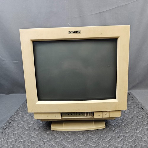 Tatung crt monitor - 14”, tv