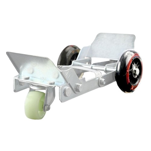 Flat tire booster trolly - flat,