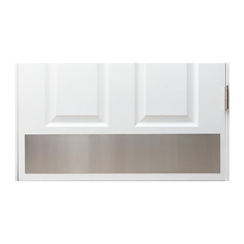 Stainless door kick - stainless, plate,