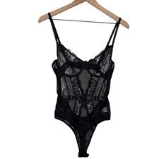 NWT Open Back Black Goth