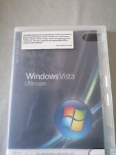 Microsoft Windows Vista Ultimate Edition 64bit DVD disc version Super Rare!
