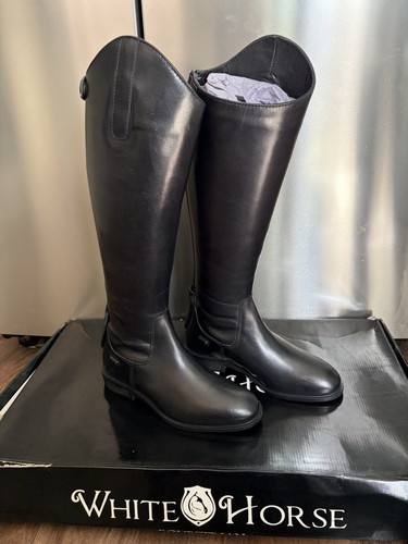 White horse equestrian black - equestrian,